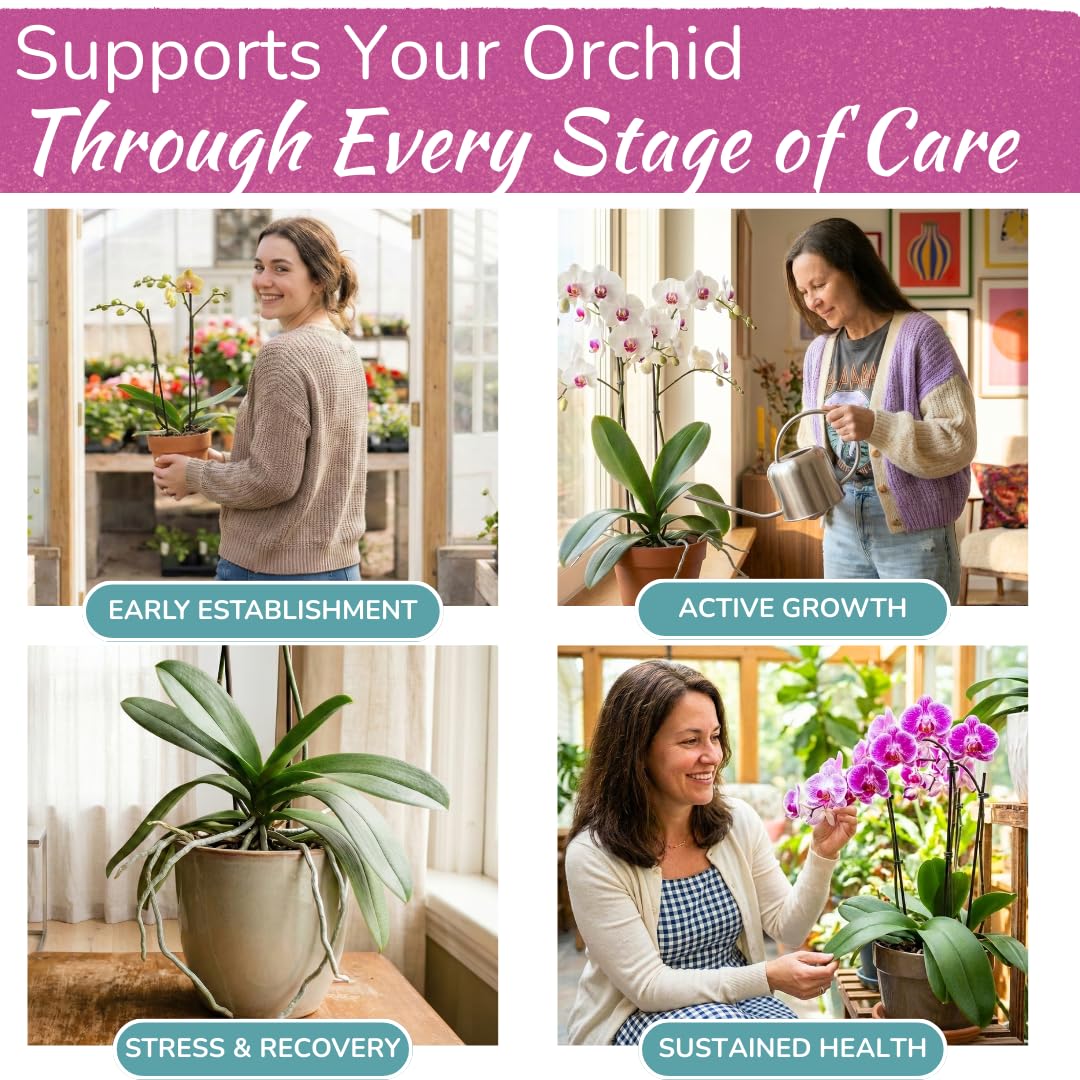 Orchid Fertilizer Spray, Ready-to-Use Liquid Plant Food Mist, 8 oz