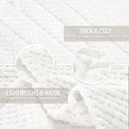 Exclusivo Mezcla Fleece Throw Blanket Extra Large, Super Soft and Warm Blankets - Image 4