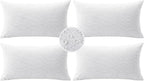 Artscope Outdoor Waterproof Throw Pillow Covers 18x18 Inch Decorative Linen Outdoor Pillows Cushion Case for Patio Couch Sofa - Turquoise