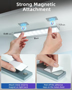 EZVALO 80RGB Color Changing Under Cabinet Lighting, Led Shelf Lights