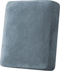 H.VERSAILTEX Velvet Stretch Couch Cushion Cover Plush Cushion Slipcover by HVERSAILTEX
