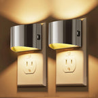 L LOHAS LED Night Lights Plug into Wall, Dimmable Night Light 2 Pack