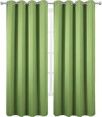 LEMOMO Light Green Blackout Curtains - Image 2