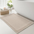 RESARE Waffle Bath Mat, Super Absorbent Non Slip, Machine Washable, Ultra Soft by Resare