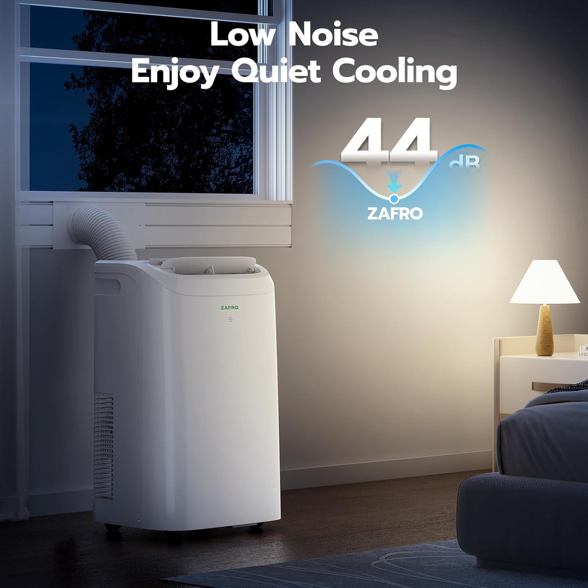 ZAFRO Smart Portable Air Conditioner, 12020 BTU (8020 BTU SACC)