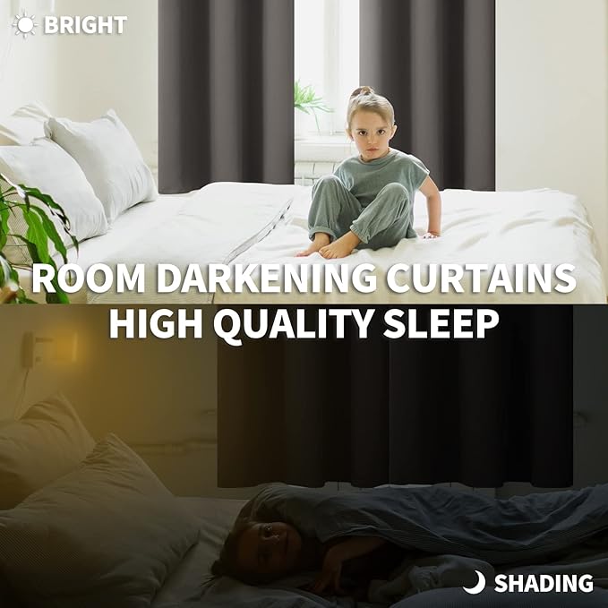 BGment Blackout Curtains for Bedroom - Image 3
