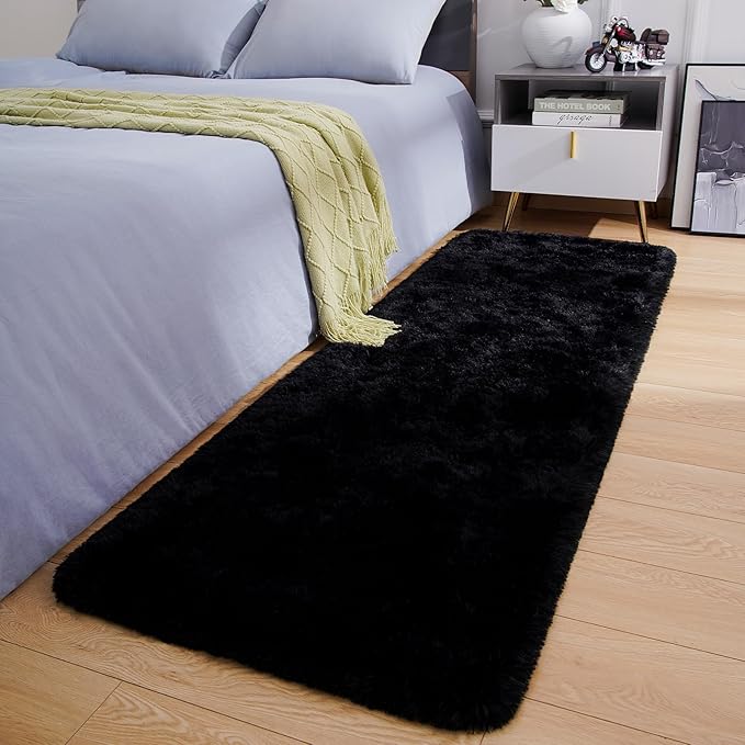 Amearea Shag Fluffy Area Rug for Bedroom Girls Living Room, Extra Soft and - Image 5