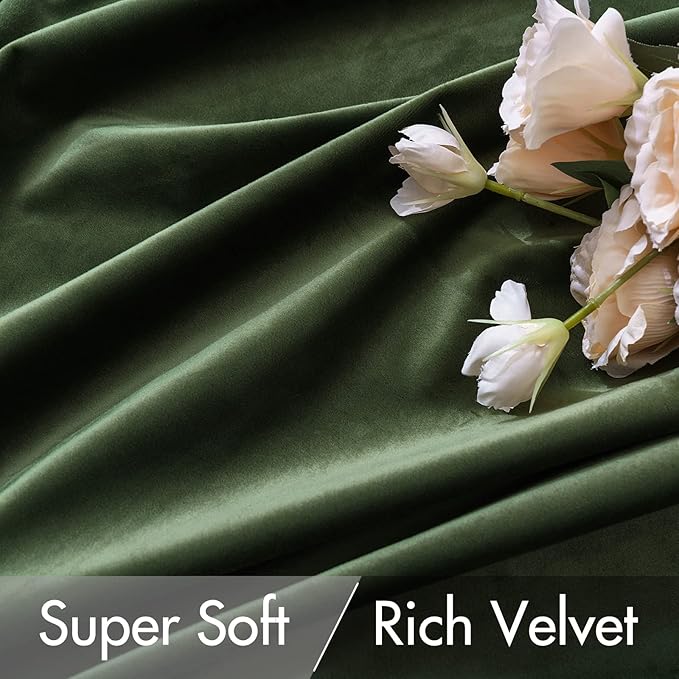MIULEE Velvet Curtains 132 inches - Image 4