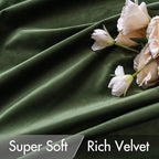 MIULEE Velvet Curtains 108 inches Long 2 Panels - Image 4