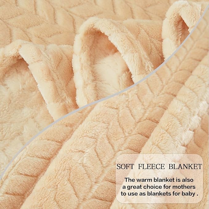 inhand Fleece Blanket for Bed, Super Soft Flannel Cozy King Bed Blanket for - Image 2