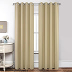 Joydeco Blackout Curtains 84 Inch Length 2 Panels Set, Thermal Insulated Long by JOYDECO