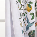Topfinel 90 Inches Long Custom Window Curtains, Unique Chinoiserie Safari - Image 9