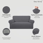 Easy-Going Stretch Loveseat Slipcover 1-Piece Sofa Cover Furniture Protector - Image 3