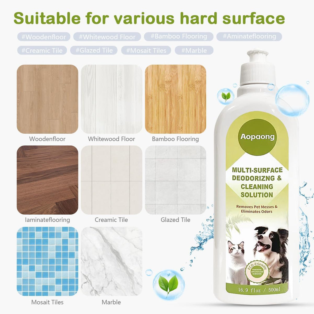 Floor Cleaning Solution for Robot Vacuum & Mop, Fresh Scent