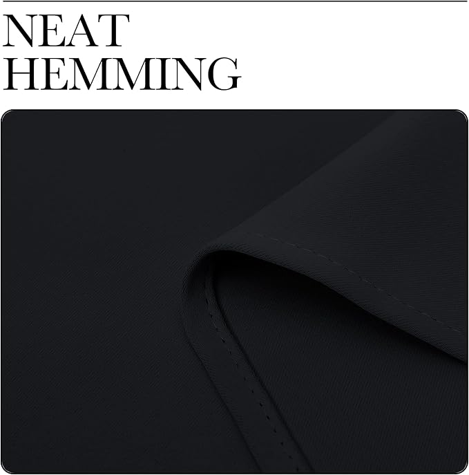 NICETOWN Halloween Black Blackout Curtain Blinds - Image 8