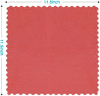 Orighty Microfiber Cleaning Cloth Bulk, 150 Pack Shop Towels 12x12 in, Red