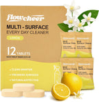 flowcheer Multi Surface Cleaner Refills -12 Pack(Lemon)