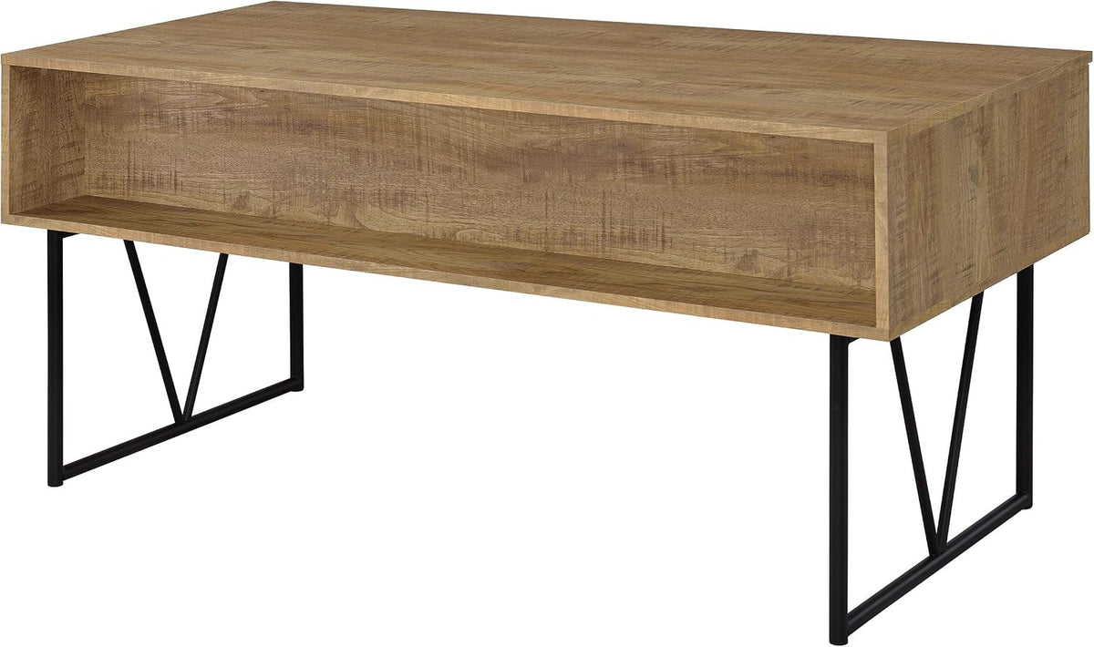 Coaster Analiese 63-Inch Home Office Rectangular 4-Drawer Desk Mango 801851