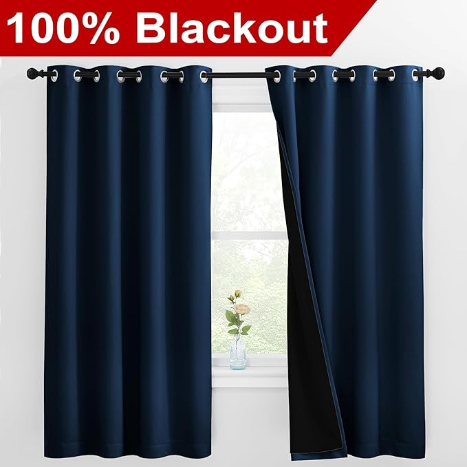 NICETOWN 100% Blackout Curtains - Image 2