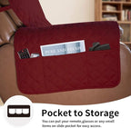 Easy-Going Oversized Recliner Cover Reversible Couch Cover Sofa Cover - Image 3