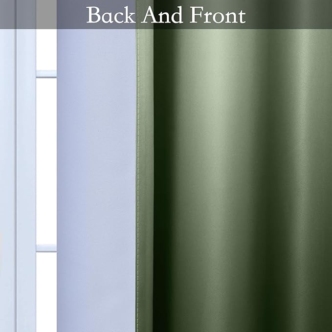 SimpleHome Ombre Room Darkening Curtains - Image 3