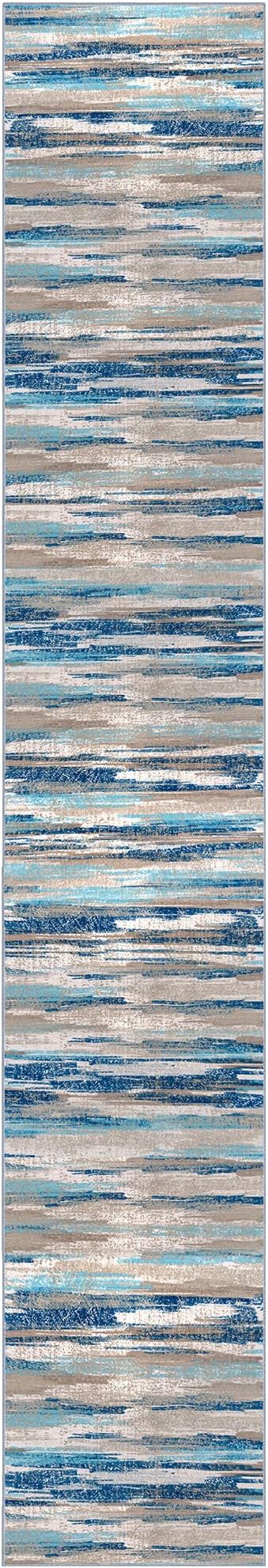 Lansny Modern Abstract Runner Rug 3x16 - Image 9