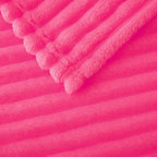 Hot Pink Fleece Throw Blanket 60”×80” - Image 5