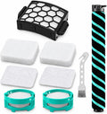 LA802 Filters and Brush Roller Kit Compatible with Shark LA802 LA742 Vacuum