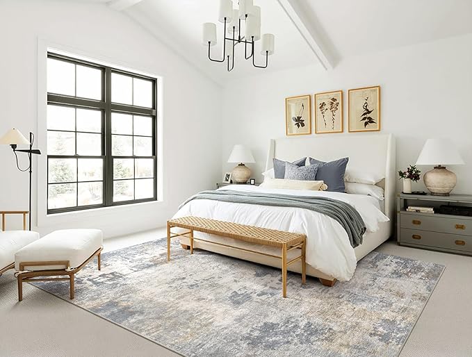 UERMEI 6x9 Area Rug Living Room Rugs - Image 6