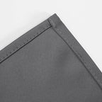 LEMOMO Blackout Curtains 66 x 54 Inch Long Frost Grey Curtains Set of 2 Panels - Image 7