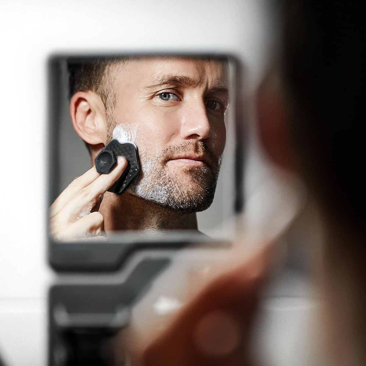 TOOLETRIES Oliver Shower Mirror for Shaving - Charcoal