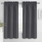 DWCN Blackout Curtains for Bedroom 72 Inch Length 2 Panels Set, Solid Thermal by DWCN