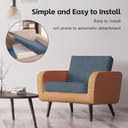 14Pcs Outdoor Cushion Covers, Patio Cushion Covers, Stretch Elastic Slipcovers - Image 5