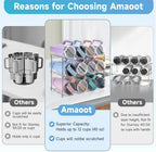 Larger Water Bottle Organizer for Stanley 40 oz Tumbler, Tumbler Organizer