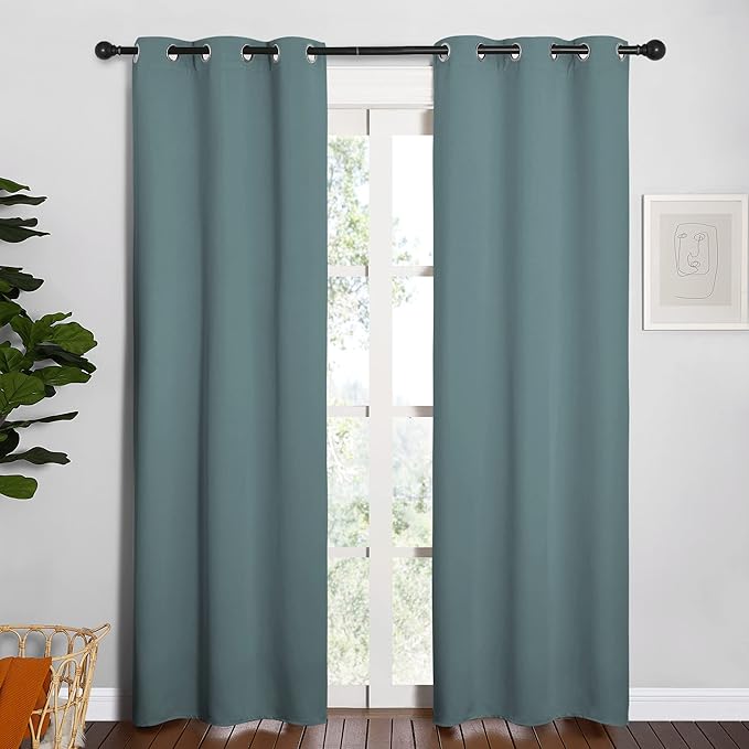 NICETOWN Modern Blackout Curtains Noise Reducing, Thermal Insulated and Privacy by NICETOWN
