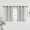 NICETOWN Linen 36 inch Curtains by NICETOWN