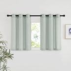 NICETOWN Linen 36 inch Curtains by NICETOWN