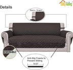 Easy-Going 4 Seater Sofa Slipcover Reversible Sofa Cover Water Resistant Couch - Image 3