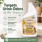 NOYATECH Pet Floor Cleaner Concentrate, Enzyme Urine Odor Remover, 32 oz