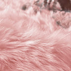 Goolela Pink Fur Rug for Bedroom Sheepskin Rug 2x6 Fluffy Runner Rug Dorm Fuzzy - Image 7