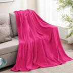 BEDELITE Fleece Blanket Hot Pink Valentines Throw Blanket - Image 7