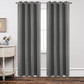 Joydeco Blackout Curtains 84 Inch Length 2 Panels Set, Thermal Insulated Long by JOYDECO