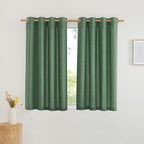 NICETOWN Short Thick Linen Curtains by NICETOWN