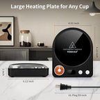 Coffee Mug Warmer, Smart Memory System, 9 Temp Settings, Customize Timer