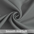 Yakamok Gray Blackout Curtain Panels 84 inches - Image 4