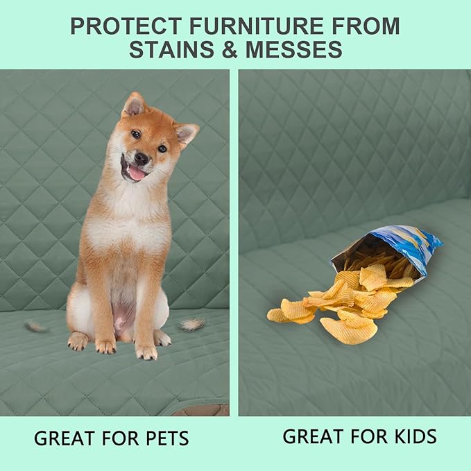 Reversible Sofa Covers Couch Cover Furniture Protector - Image 5
