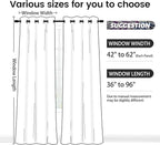 SimpleHome 100% Blackout Curtains - Image 6