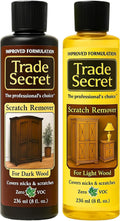 Trade Secret Wood Scratch Remover 2 Pack, Light and Dark, 8 oz, 2 Count