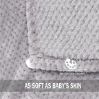 Exclusivo Mezcla Fleece Bed Blanket King Size, Super Soft and Warm Blankets - Image 7