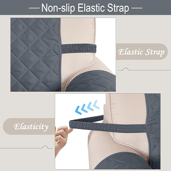 Reversible Loveseat Sofa Covers Couch Cover Furniture Protector - Image 6